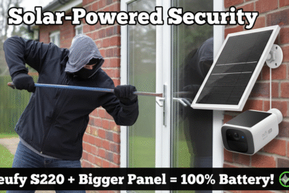 Eufy S220 and solar panel